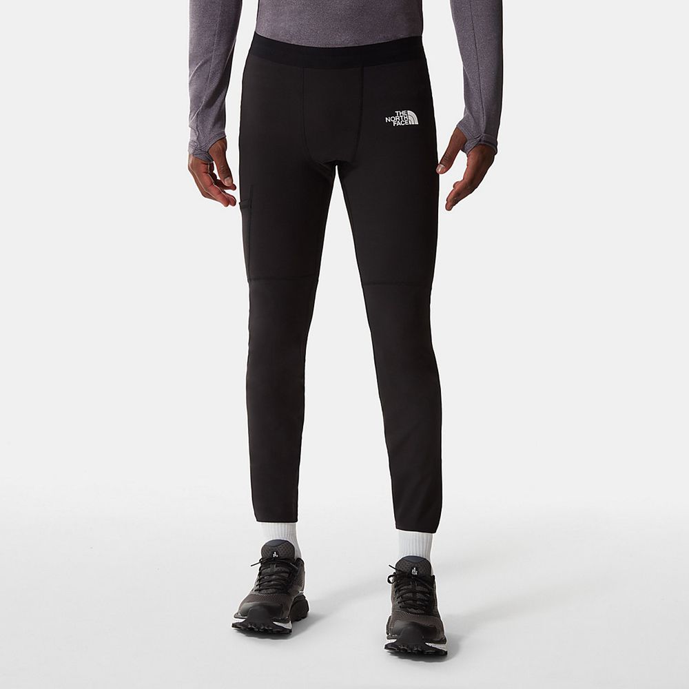 The North Face Leggings Mens Australia - The North Face Winter Warm Black Running & Training (LKO-03